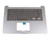 Keyboard incl. topcase DE (german) black/anthracite with backlight original suitable for Asus VivoBook R520UN