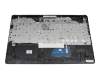 Keyboard incl. topcase DE (german) black/black (PTP/DVD) suitable for HP 17-by4000