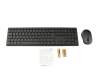 Keyboard incl. topcase DE (german) black/black (Wireless), incl. mouse, batteries original suitable for Acer Aspire (C24-1600)