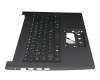 Keyboard incl. topcase DE (german) black/black original suitable for Acer Aspire 3 (A314-22G)