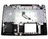 Keyboard incl. topcase DE (german) black/black original suitable for Acer Aspire E5-721