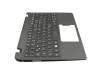 Keyboard incl. topcase DE (german) black/black original suitable for Acer Aspire ES1-131 (500GB HDD)