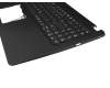 Keyboard incl. topcase DE (german) black/black original suitable for Acer Extensa 15 (EX215-51K)