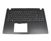 Keyboard incl. topcase DE (german) black/black original suitable for Acer Extensa 15 (EX215-52)