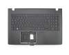 Keyboard incl. topcase DE (german) black/black original suitable for Acer TravelMate P2 (P259-G2-MG)