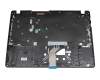 Keyboard incl. topcase DE (german) black/black original suitable for Acer TravelMate P2 (TMP214-53)