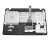 Keyboard incl. topcase DE (german) black/black original suitable for Asus K751LB