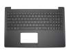 Keyboard incl. topcase DE (german) black/black original suitable for Asus R515MA