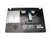 Keyboard incl. topcase DE (german) black/black original suitable for Asus X451CA