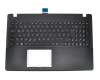 Keyboard incl. topcase DE (german) black/black original suitable for Asus X550VL