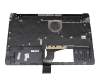 Keyboard incl. topcase DE (german) black/black original suitable for HP 15-f200