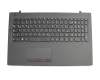 Keyboard incl. topcase DE (german) black/black original suitable for Lenovo V110-15AST (80TD)