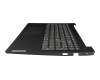 Keyboard incl. topcase DE (german) black/black original suitable for Lenovo V15 G4 AMN (82YU)