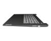 Keyboard incl. topcase DE (german) black/black original suitable for Lenovo V17 G2-ITL (82NX)
