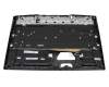 Keyboard incl. topcase DE (german) black/black original suitable for MSI GP76 10UE/10UG/10UH (MS-17K2)