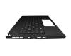 Keyboard incl. topcase DE (german) black/black original suitable for MSI GS66 10SF/10SE/10SFS (MS-16V1)