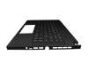 Keyboard incl. topcase DE (german) black/black original suitable for MSI GS66 10SF/10SE/10SFS (MS-16V1)