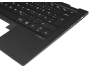 Keyboard incl. topcase DE (german) black/black original suitable for Medion Akoya E3221 (YS13G)
