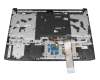 Keyboard incl. topcase DE (german) black/black with backlight (BL White) original suitable for Lenovo IdeaPad Gaming 3-15ACH6 (82K2/82MJ)