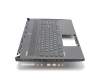 Keyboard incl. topcase DE (german) black/black with backlight Multicolor original suitable for MSI WS60 2OJ/20JU (MS-16H3)