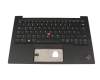 Keyboard incl. topcase DE (german) black/black with backlight and mouse-stick (Wi-Fi) original suitable for Lenovo ThinkPad X1 Carbon G10 (21CB)