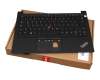 Keyboard incl. topcase DE (german) black/black with backlight and mouse-stick original suitable for Lenovo ThinkPad E14 Gen 4 (21EB/21EC)
