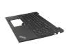 Keyboard incl. topcase DE (german) black/black with backlight and mouse-stick original suitable for Lenovo ThinkPad E16 Gen 1 (21JQ)
