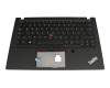 Keyboard incl. topcase DE (german) black/black with backlight and mouse-stick original suitable for Lenovo ThinkPad T14s Gen 1 (20UH/20UJ)