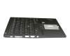 Keyboard incl. topcase DE (german) black/black with backlight and mouse-stick original suitable for Lenovo ThinkPad T490 (20Q9/20QH)