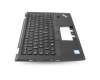 Keyboard incl. topcase DE (german) black/black with backlight and mouse-stick original suitable for Lenovo ThinkPad X1 Carbon 4th Gen (20FC/20FB)