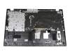 Keyboard incl. topcase DE (german) black/black with backlight original suitable for Acer Aspire 5 (A515-56)