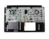 Keyboard incl. topcase DE (german) black/black with backlight original suitable for Acer Aspire V 15 Nitro (VN7-591G)