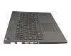 Keyboard incl. topcase DE (german) black/black with backlight original suitable for Acer TravelMate P2 (P2510-G2-MG)