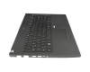 Keyboard incl. topcase DE (german) black/black with backlight original suitable for Acer TravelMate P4 (P459-G2-MG)