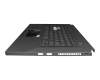 Keyboard incl. topcase DE (german) black/black with backlight original suitable for Asus FX516PC