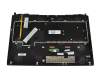 Keyboard incl. topcase DE (german) black/black with backlight original suitable for Asus ROG G750JS