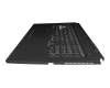 Keyboard incl. topcase DE (german) black/black with backlight original suitable for Asus TUF Gaming A17 FA706IU
