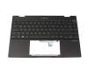 Keyboard incl. topcase DE (german) black/black with backlight original suitable for Asus UN5401QA