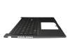 Keyboard incl. topcase DE (german) black/black with backlight original suitable for Asus VivoBook 16 M1605YA