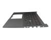 Keyboard incl. topcase DE (german) black/black with backlight original suitable for Asus X1605ZA