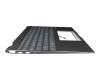 Keyboard incl. topcase DE (german) black/black with backlight original suitable for Asus ZenBook Flip 13 UX363EA