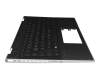 Keyboard incl. topcase DE (german) black/black with backlight original suitable for HP Pavilion x360 14-dh0400