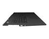 Keyboard incl. topcase DE (german) black/black with backlight original suitable for Lenovo Legion 5-17IMH05 (82B3)