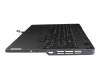 Keyboard incl. topcase DE (german) black/black with backlight original suitable for Lenovo Legion Pro 5-16IRX8 (82WK)
