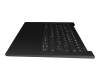 Keyboard incl. topcase DE (german) black/black with backlight original suitable for Lenovo Yoga 9-14ITL5 (82BG)