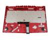 Keyboard incl. topcase DE (german) black/black with backlight original suitable for MSI GE63 RGB 9SE/9SG (MS-16P7)