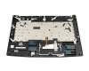 Keyboard incl. topcase DE (german) black/black with backlight original suitable for MSI GF65 Thin 10UE (MS-16W2)