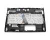 Keyboard incl. topcase DE (german) black/black with backlight original suitable for MSI WS60 2OJ/20JU (MS-16H3)