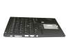 Keyboard incl. topcase DE (german) black/black with mouse-stick suitable for Lenovo ThinkPad T490 (20Q9/20QH)
