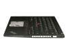 Keyboard incl. topcase DE (german) black/black with mouse-stick suitable for Lenovo ThinkPad T490 (20Q9/20QH)